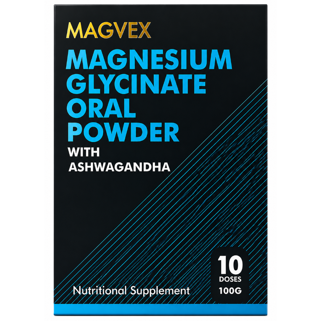 Magnesium Glycinate Sachet 2600mg with Ashwagandha 140mg