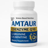 Amtaur CoQ10 + L-Arginine + L-Carnitine – 3-in-1 Heart & Energy Support Supplement