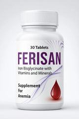 FERISAN – Iron Bisglycinate with Vitamins & Minerals | Anemia Support Tablets