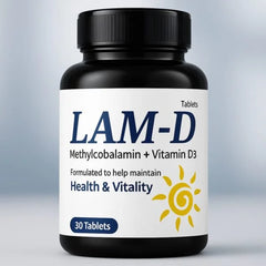Lam D – High Potency Vitamin D3 Supplement for Immunity & Bone Health