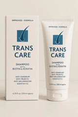 TRANS CARE Shampoo – Biotin + Keratin Anti-Dandruff Formula | 200ml