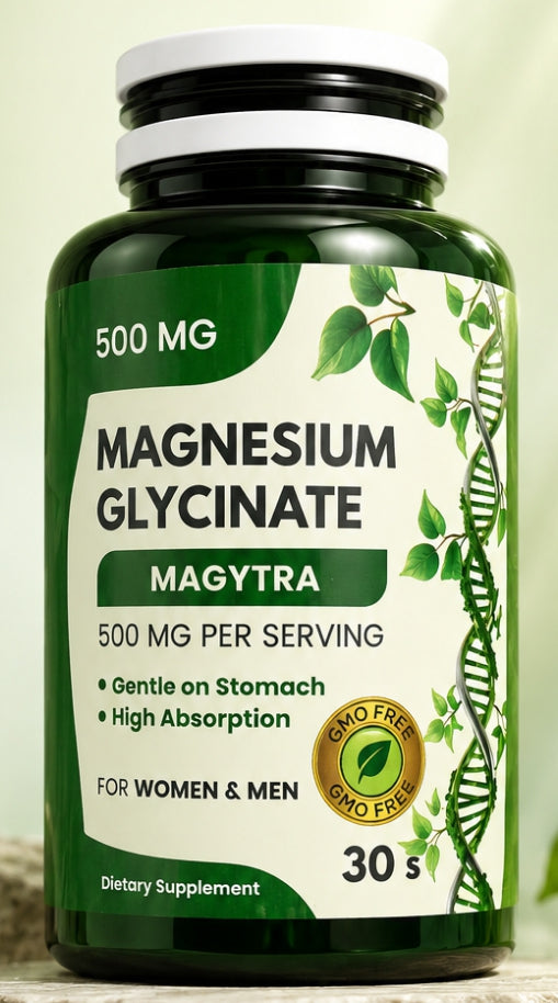 Magytra 500mg (Magnesium Glycinate)