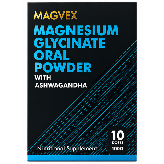 Magnesium Glycinate Sachet 2600mg with Ashwagandha 140mg