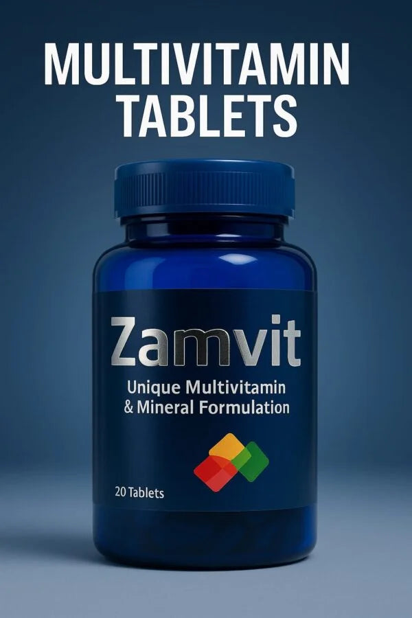 Zamvit – Complete Daily Multivitamin for Energy, Immunity & Vitality