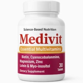 Medivit – Science-Based Essential Multivitamin with Biotin, Zinc & Lutein