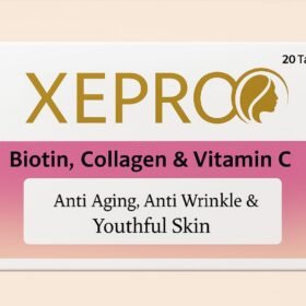 XEPROO™ Skin Tablets – 20 Biotin & Collagen Anti-Aging Boost 💊
